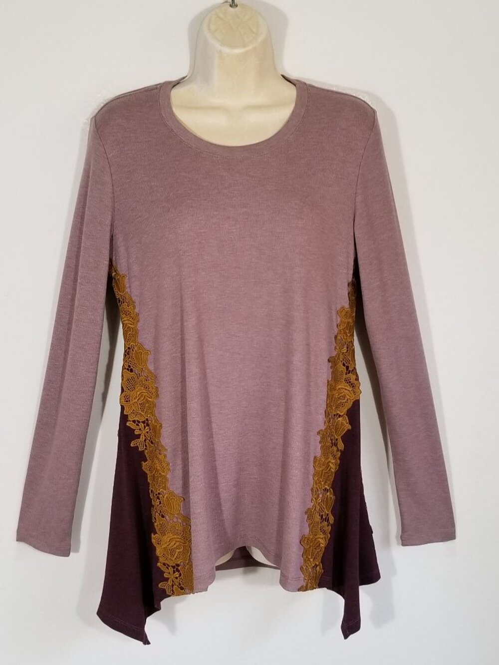 LOGO Lounge Lori Goldstein Knit Tunic Top 7068E1M